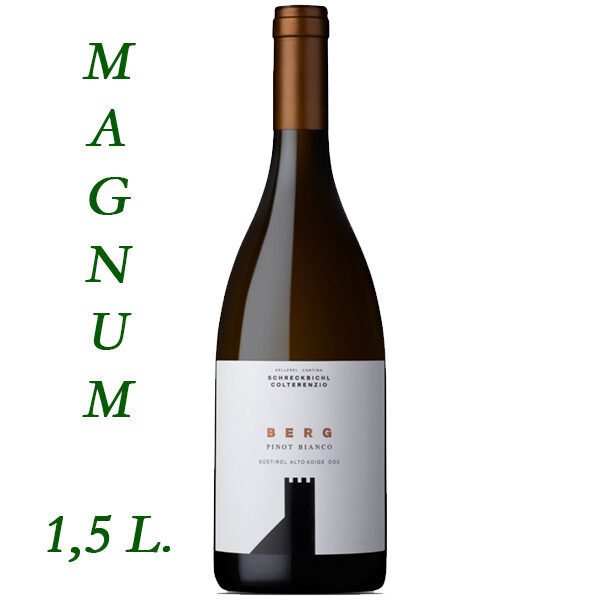 Pinot Bianco "BERG" Crù - az. "COLTERENZIO" -  Barrique - fermo - MAGNUM 1,5 L.