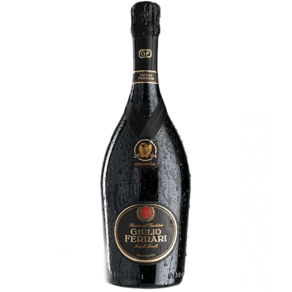 Trento DOC bianco GIULIO FERRARI "COLLEZIONE 2004" extra brut - 100% chardonnay - az. "FERRRARI F.lli LUNELLI" - frizzante