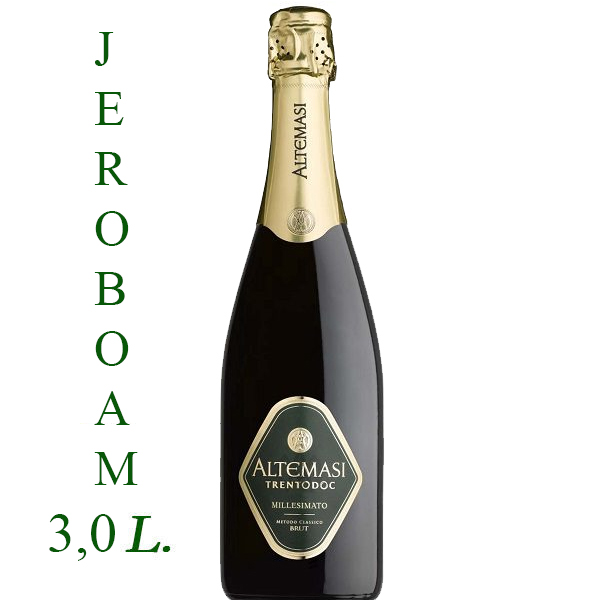Trento DOC Brut Millesimato - az. "CANTINA ALTEMASI" - frizzante - JEROBOAM 3,0 L