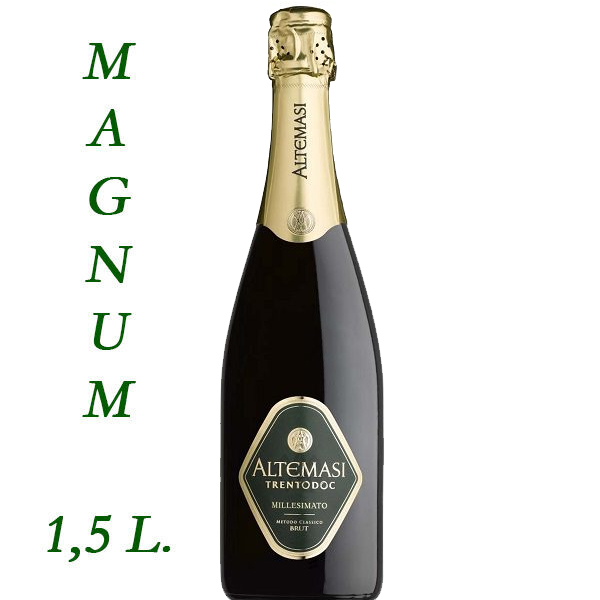 Trento DOC Brut Millesimato - az. "ALTEMASI" - frizzante - MAGNUM 1,5 L
